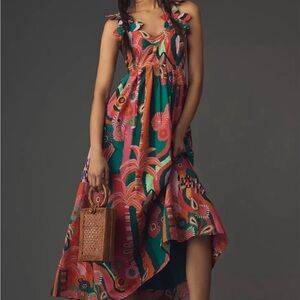 Farm Rio Floral Dress - XXS Petite